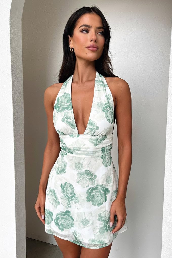 PENELOPE | Romantische Mini-jurk met Strik