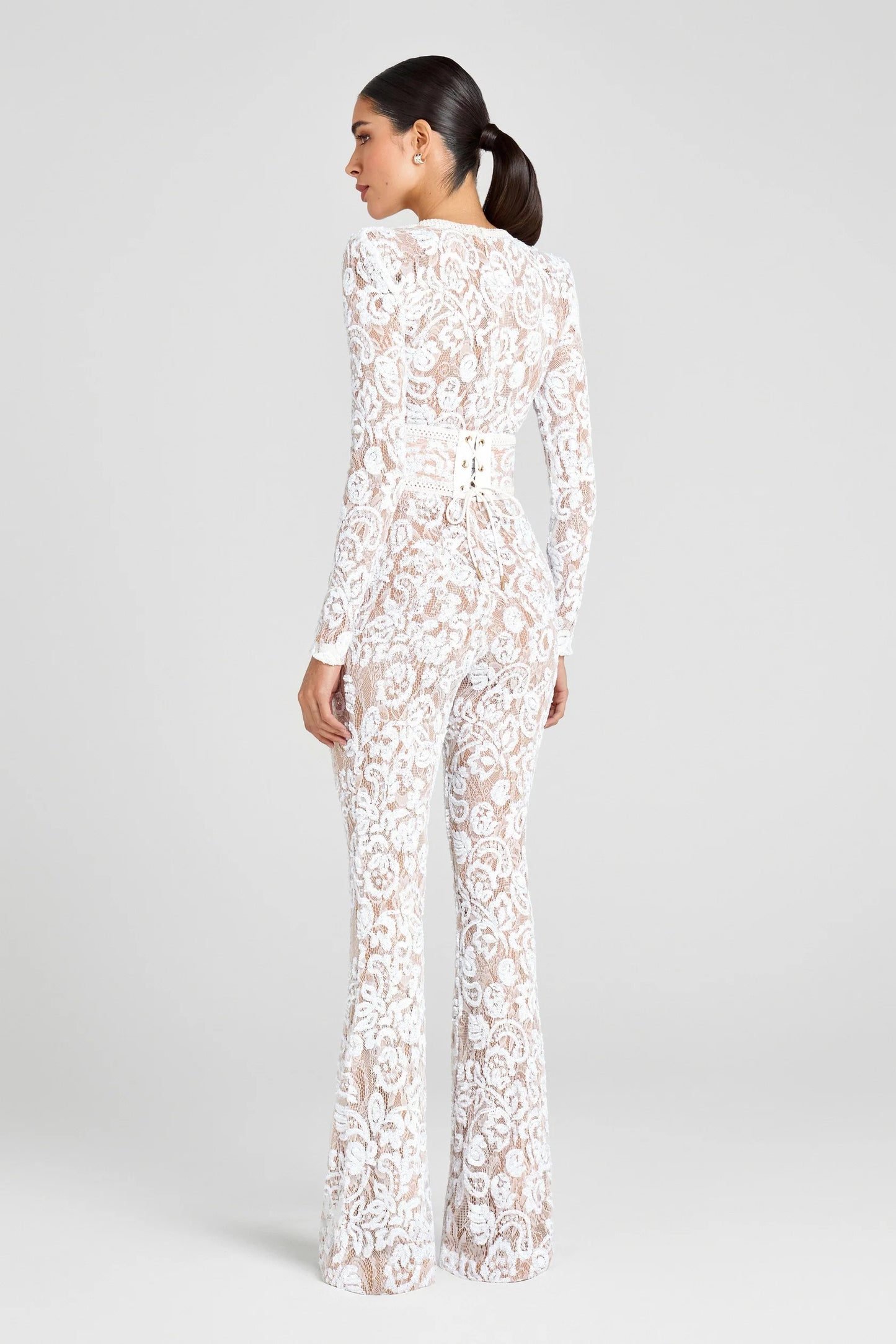 ELVIRA – Luxe Lace Sequin Jumpsuit