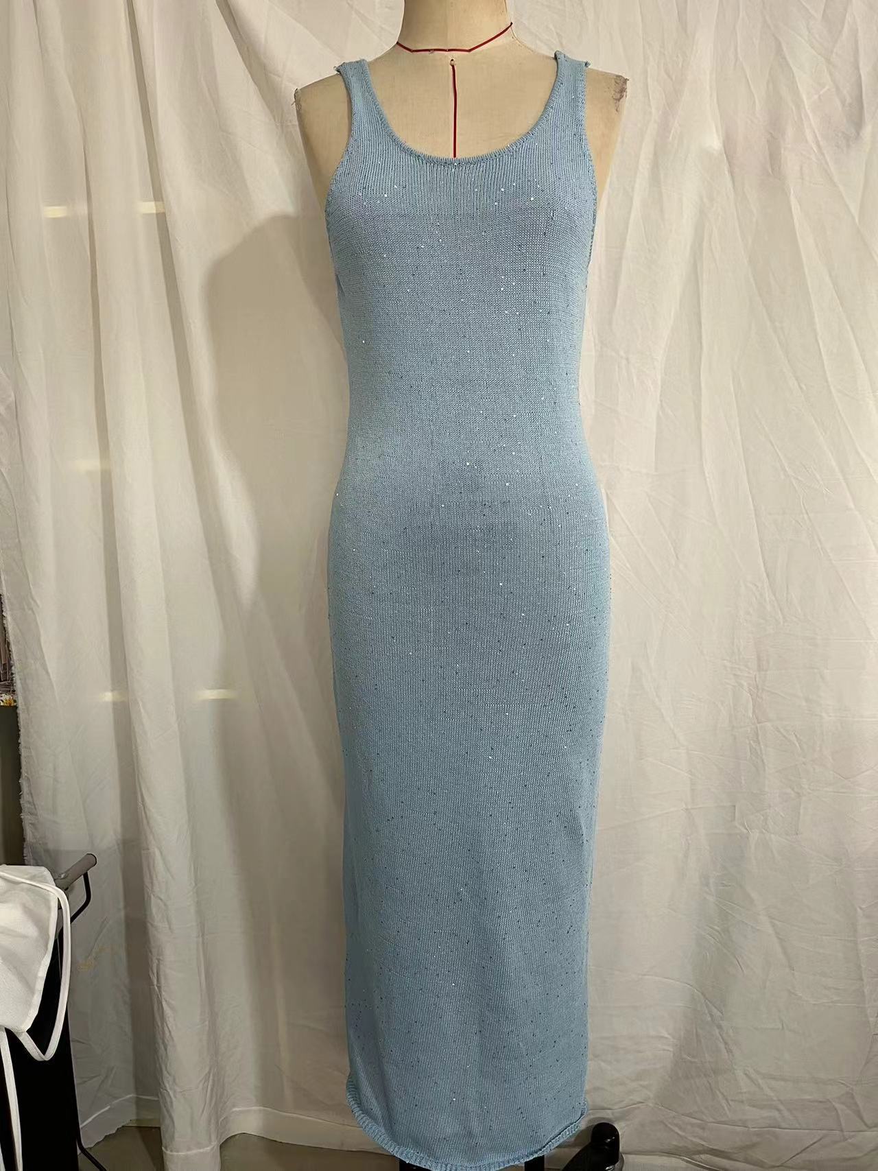 KATE | Mouwloze Maxi Jurk