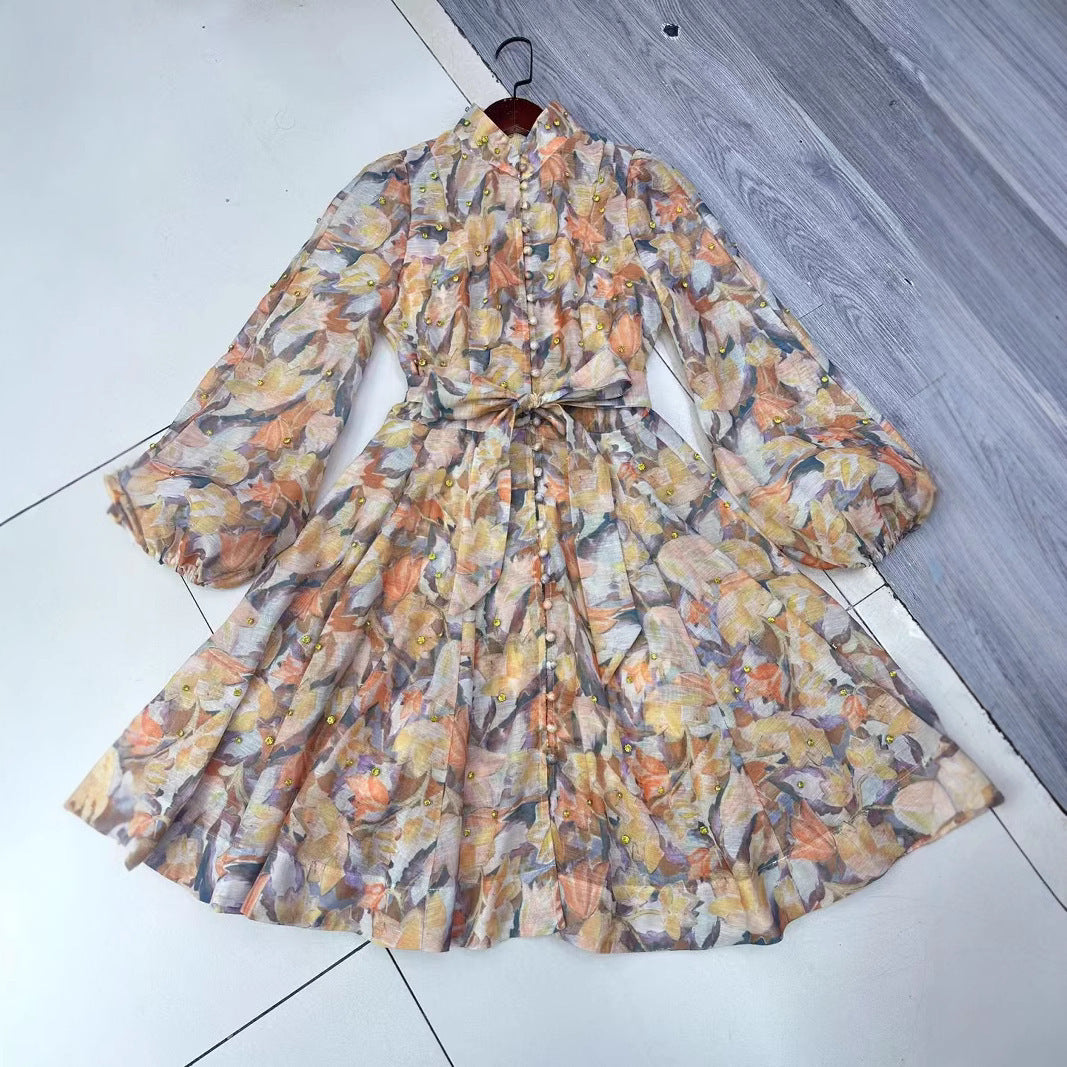 ISABELL | Flower Maxi Jurk