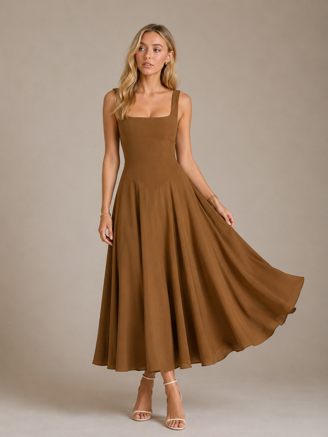 MELIS | Grace Midi Jurk