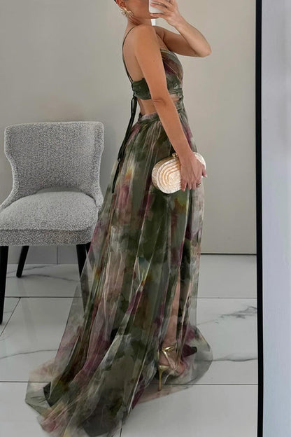 GISELLE | Chiffon Maxi Jurk
