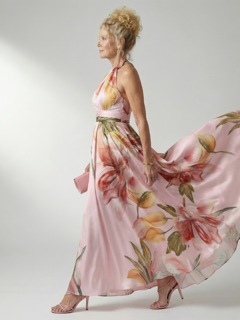 FEMKE | Bloemen Maxi Jurk