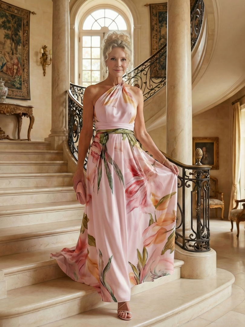 FEMKE | Bloemen Maxi Jurk