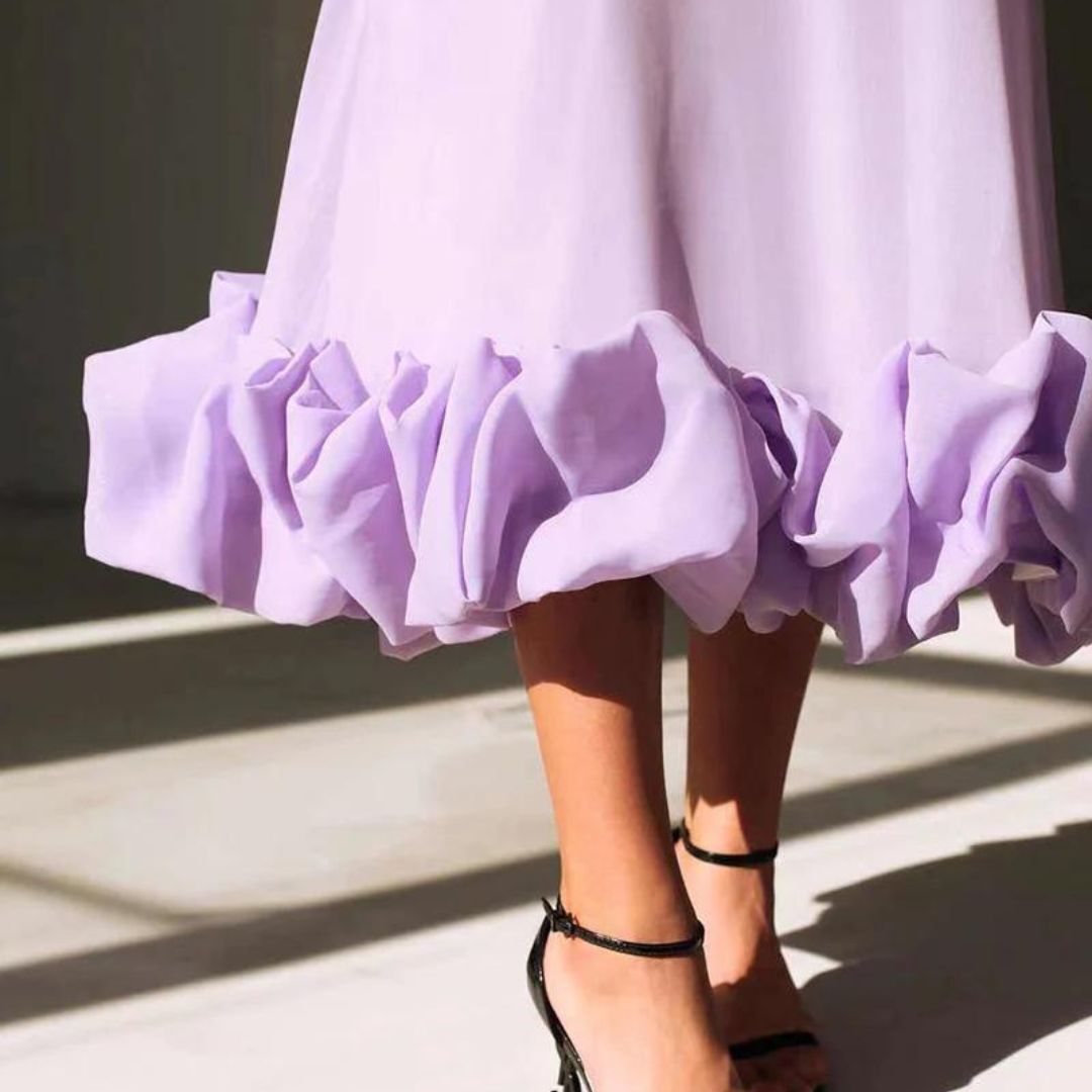 YASMIN | Fluwelen Maxi Jurk