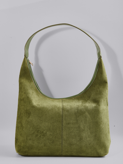 Suede Daily Lederen Tote