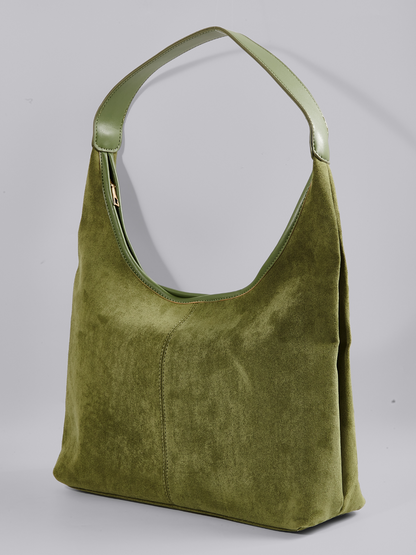 Suede Daily Lederen Tote