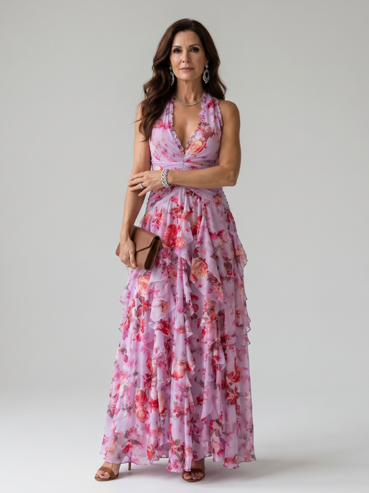 DAPHNE | Floral Maxi Jurk