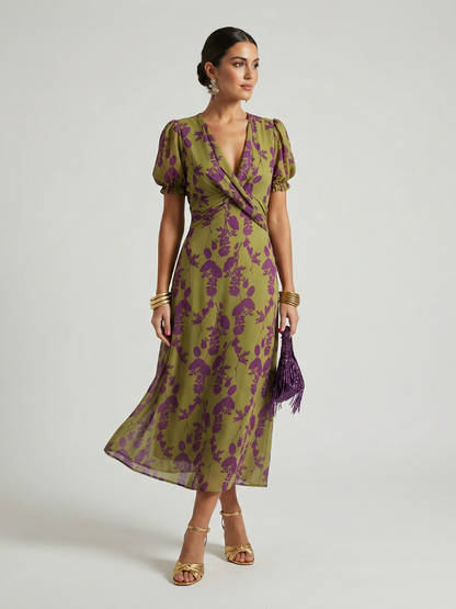 LISANNE | Bloemen Maxi Jurk