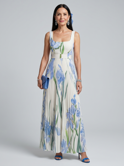 NOËLLE | Floral Print Maxi Jurk