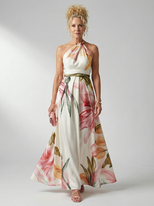 FEMKE | Bloemen Maxi Jurk