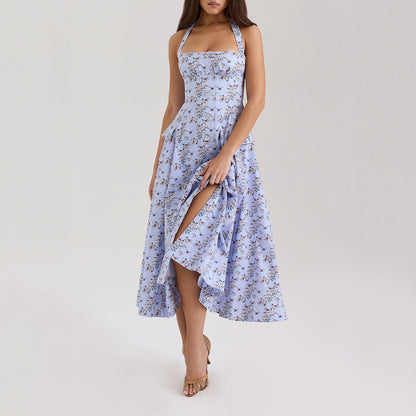 AMILIA | Flare Maxi Jurk