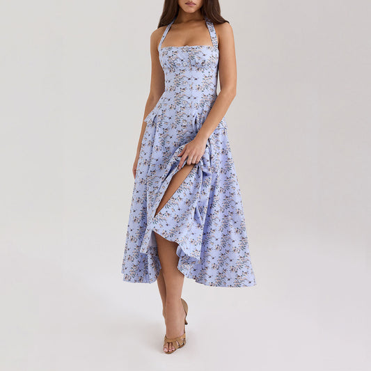 AMILIA | Flare Maxi Jurk
