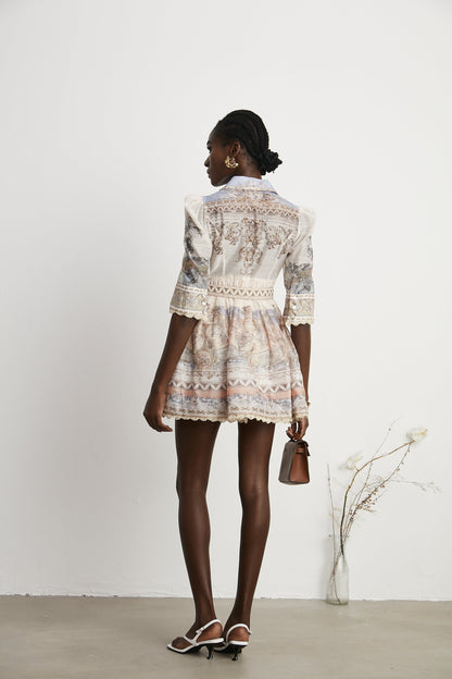 KATHARINA | Mini-jurk met riem