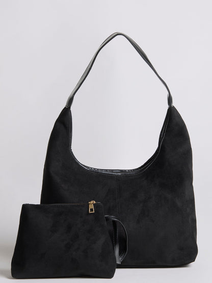 Suede Daily Lederen Tote