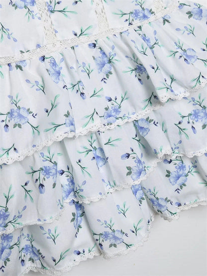 CHRISTINE | Bloemen Mini Jurk