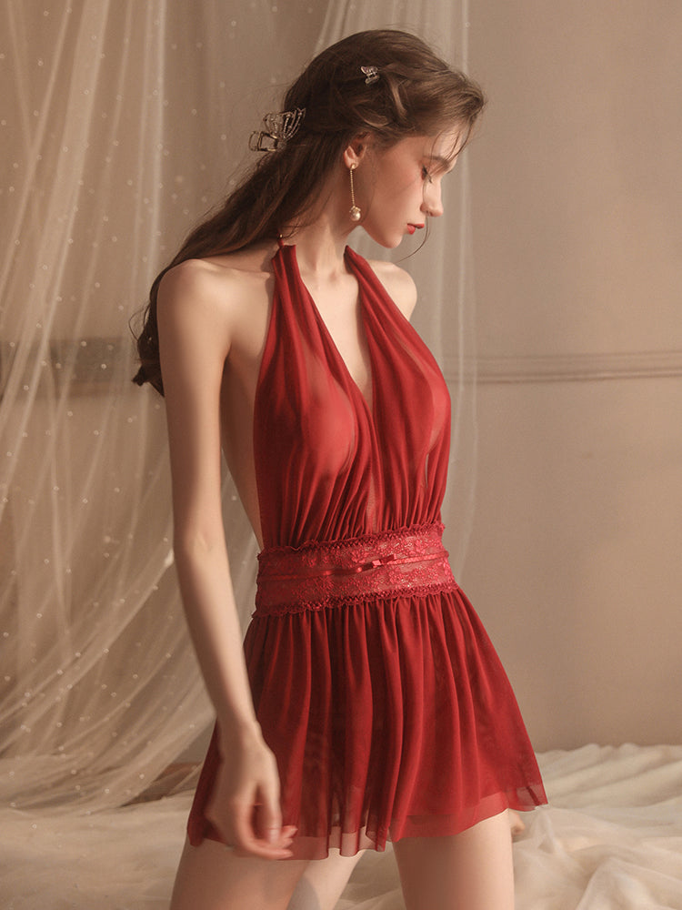 LIV – Elegante Taillehalter Babydoll