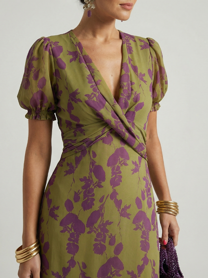 LISANNE | Bloemen Maxi Jurk
