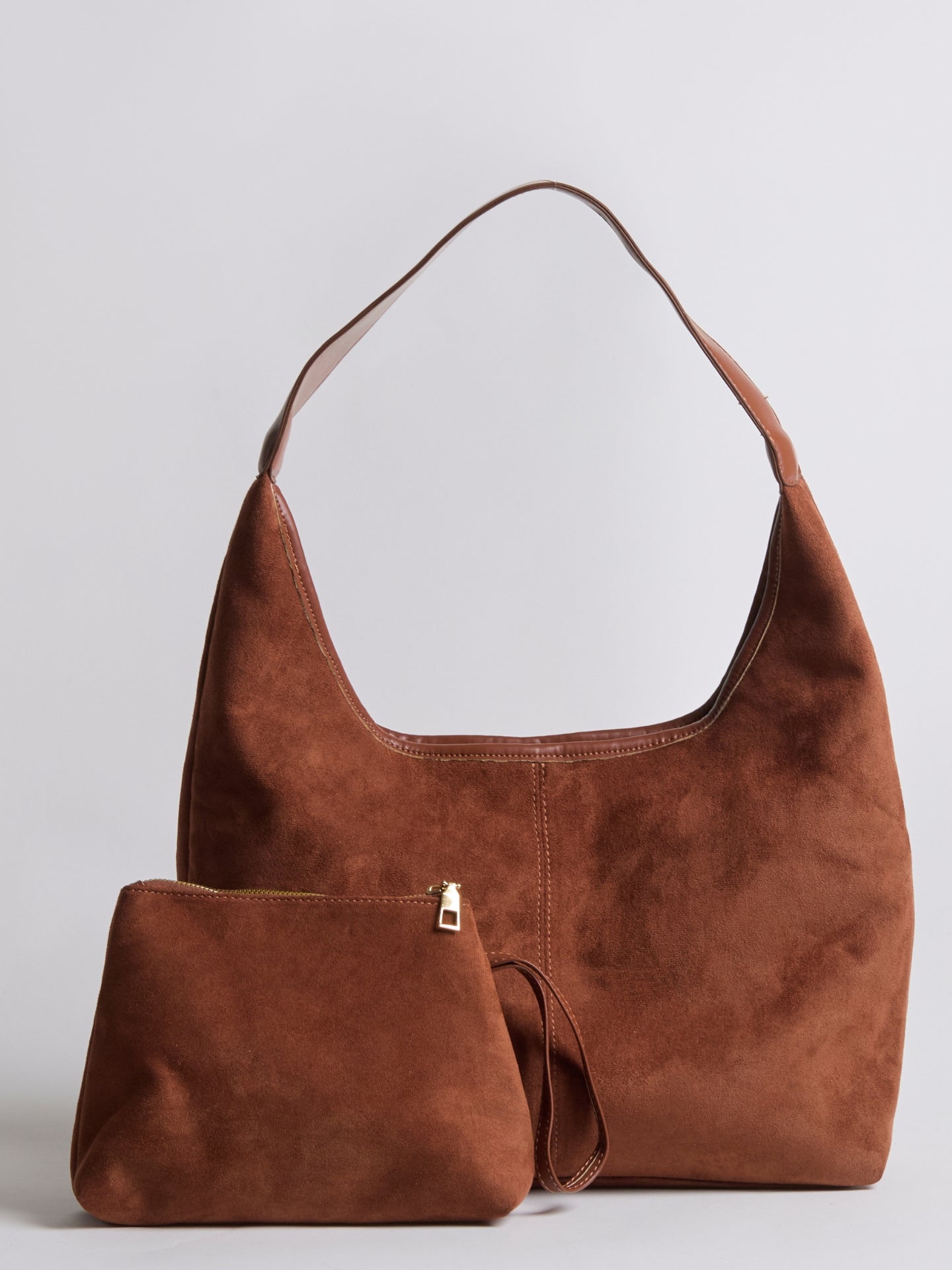 Suede Daily Lederen Tote