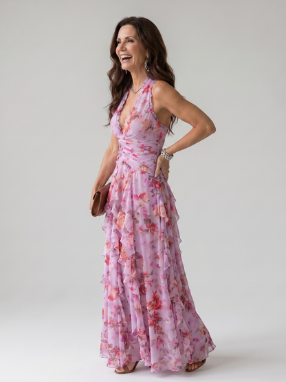 DAPHNE | Floral Maxi Jurk