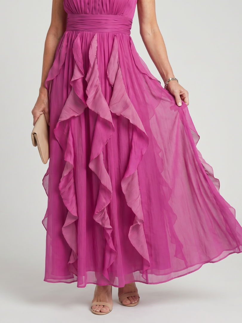 MILOU | High Neck Maxi Jurk