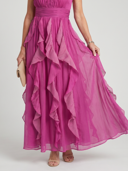 MILOU | High Neck Maxi Jurk
