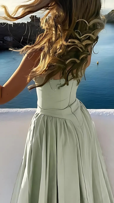 NOVA | Korset Midi Jurk