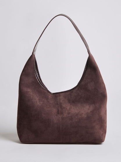 Suede Daily Lederen Tote