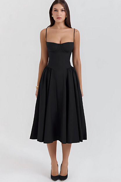 NOVA | Korset Midi Jurk