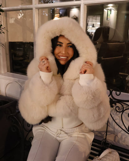 JASMINA - Kort Kunst Bontjas