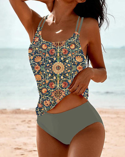CARMEN | Boho Tankini Swim Set