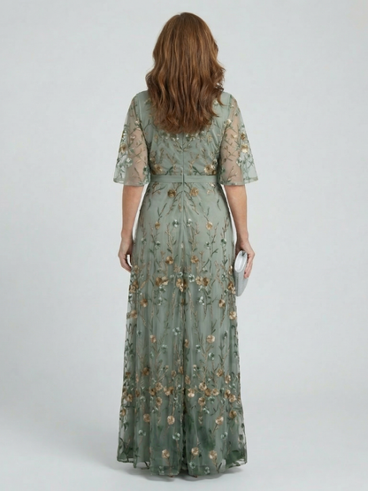 LIV | Halter Bloemen Maxi Jurk