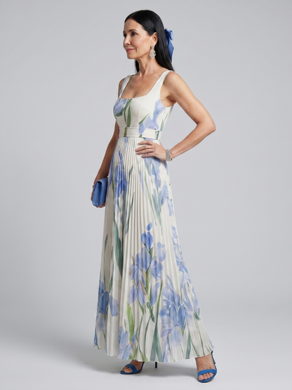 NOËLLE | Floral Print Maxi Jurk