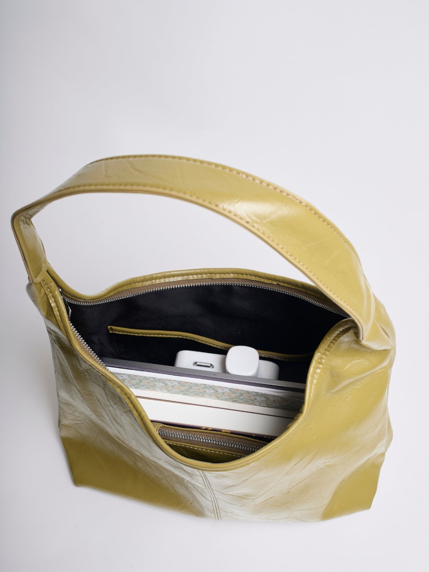 Scarlett Versleten Leren Retailertas