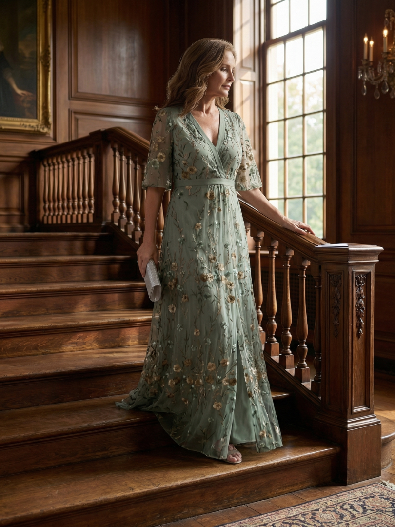 LIV | Halter Bloemen Maxi Jurk