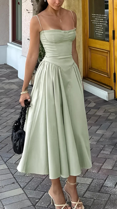 NOVA | Korset Midi Jurk