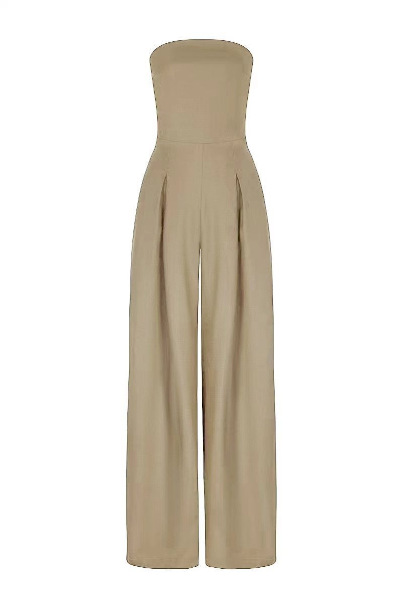 ELIA - Schouderloze Jumpsuit