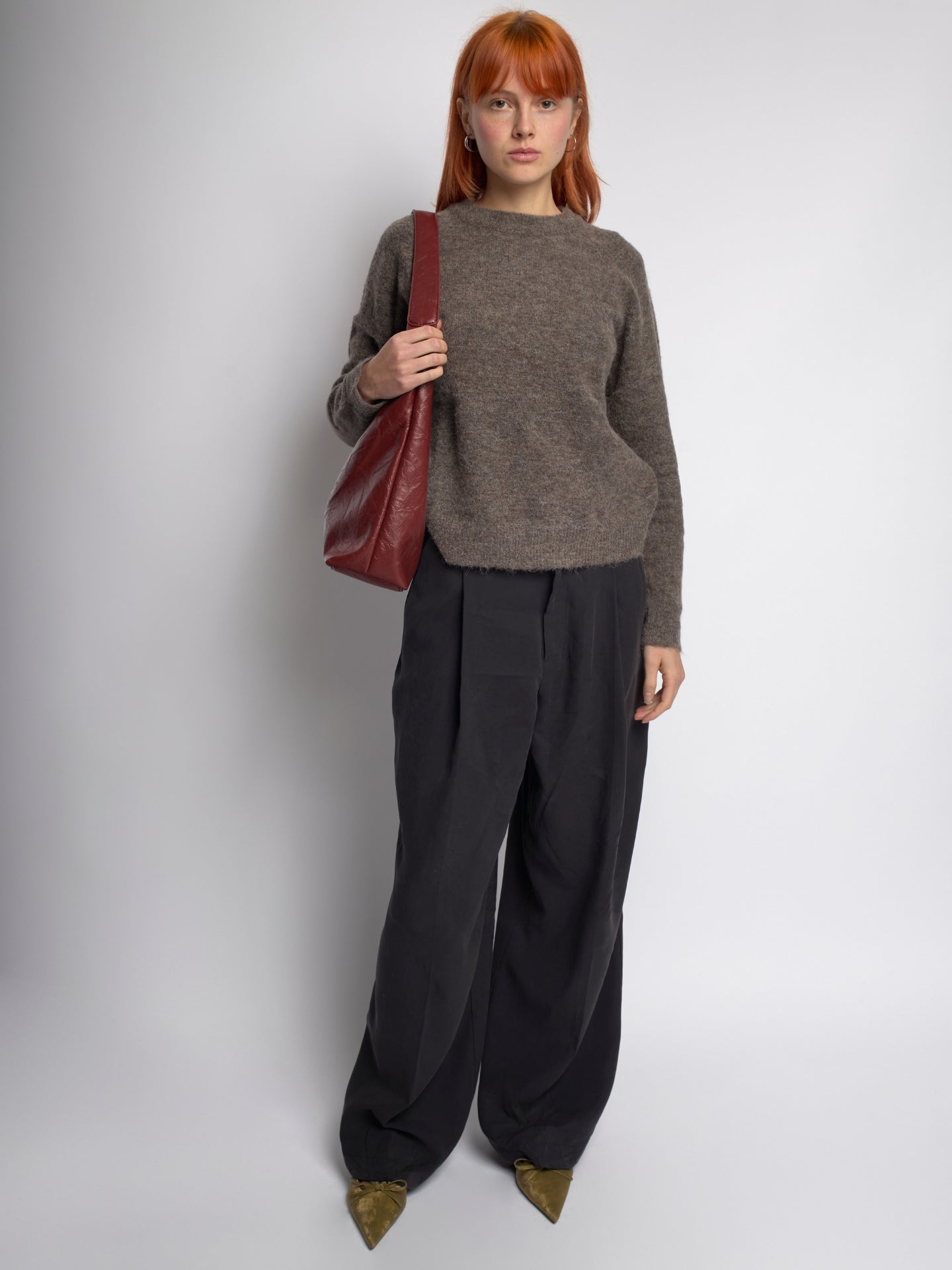 Scarlett Versleten Leren Retailertas