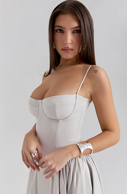 NOVA | Korset Midi Jurk