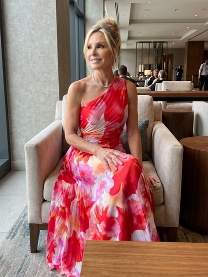 LOTTE | One Shoulder Maxi Jurk