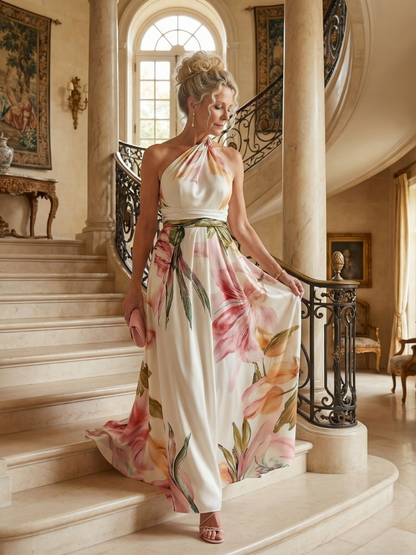 FEMKE | Bloemen Maxi Jurk