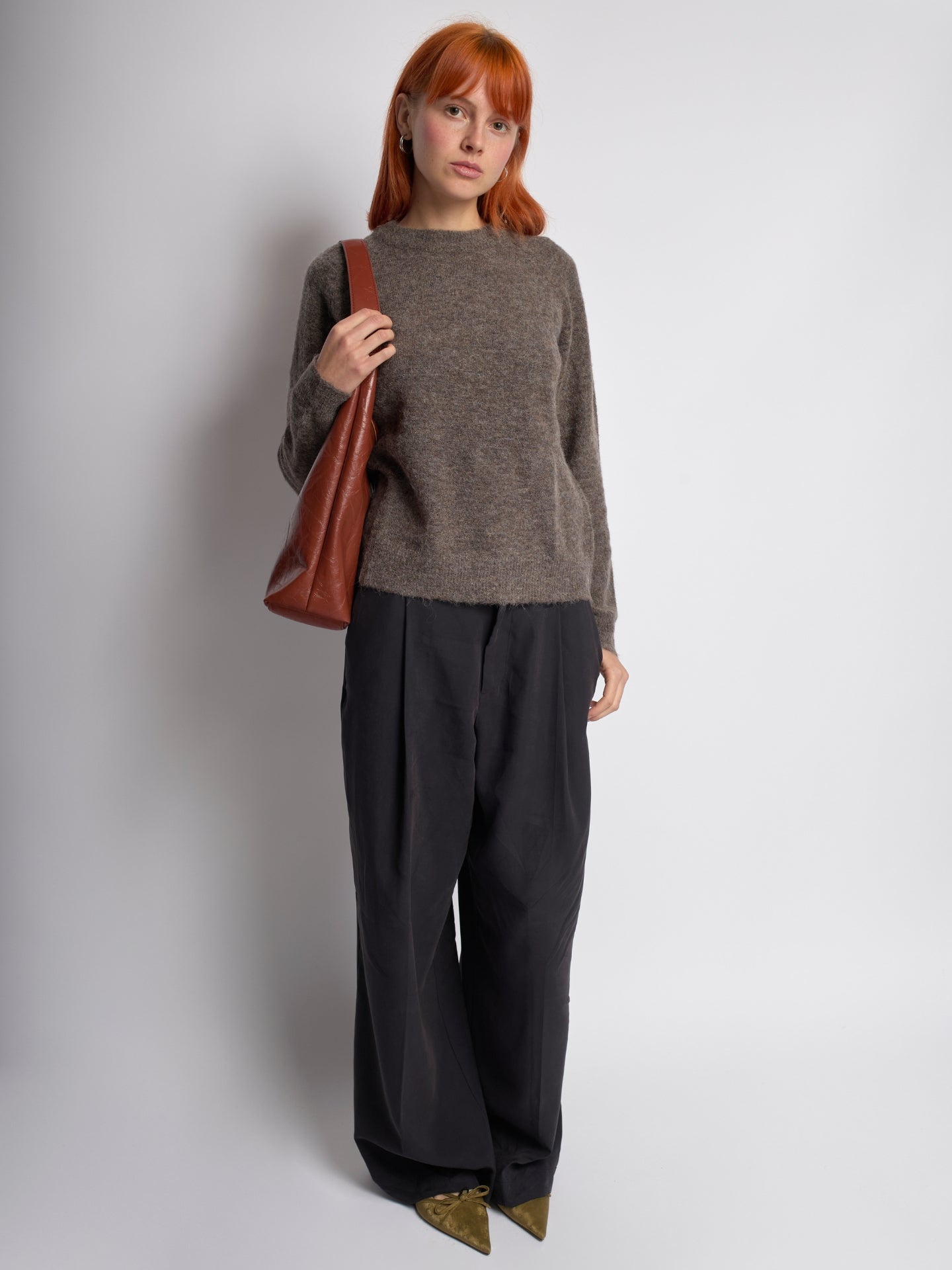 Scarlett Versleten Leren Retailertas