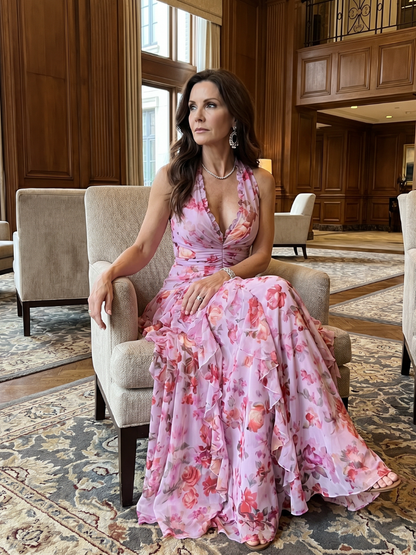 DAPHNE | Floral Maxi Jurk