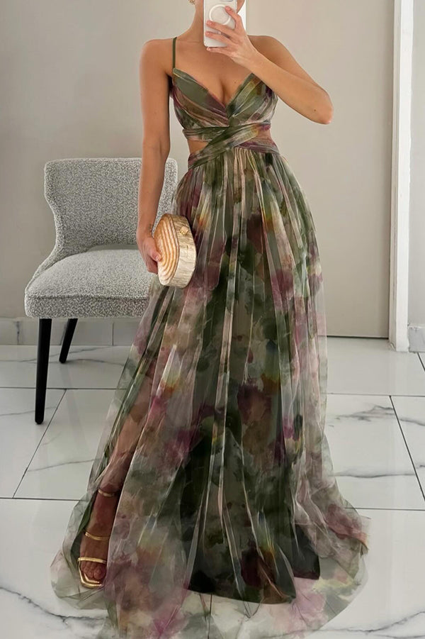 GISELLE | Chiffon Maxi Jurk
