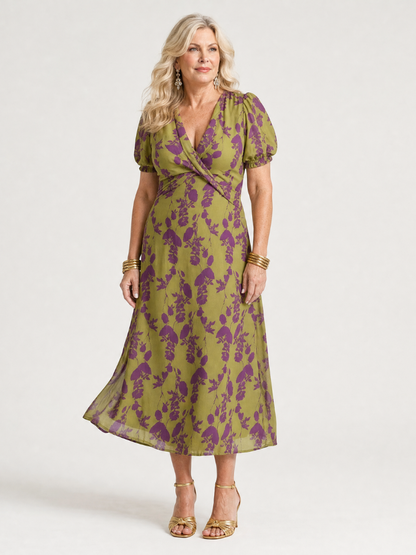 LISANNE | Bloemen Maxi Jurk