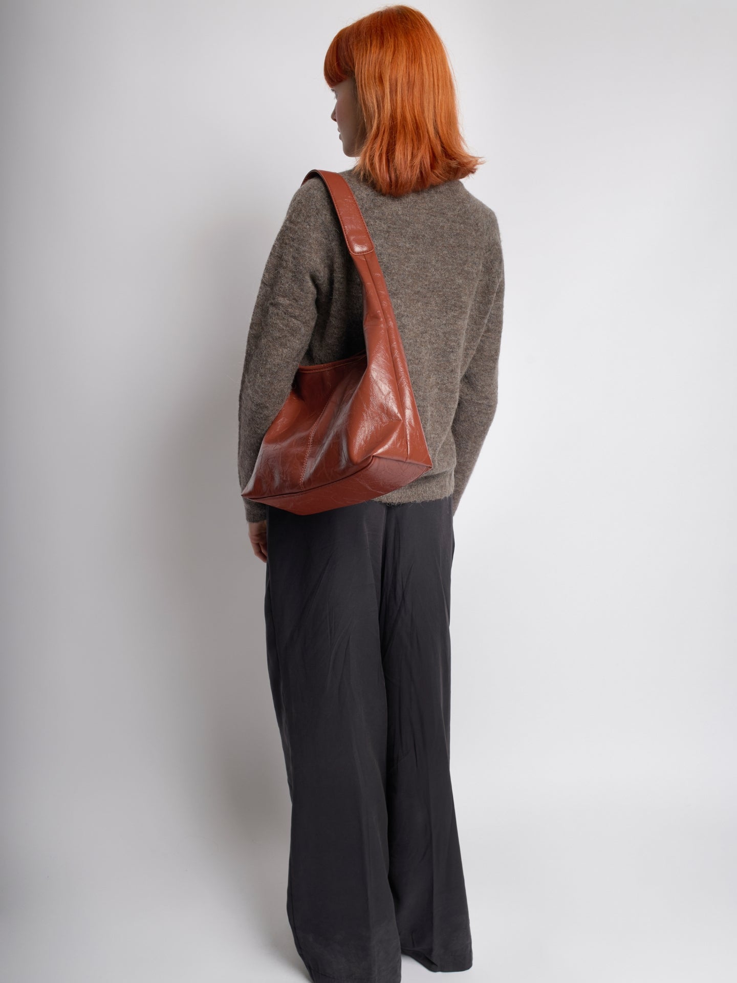 Scarlett Versleten Leren Retailertas