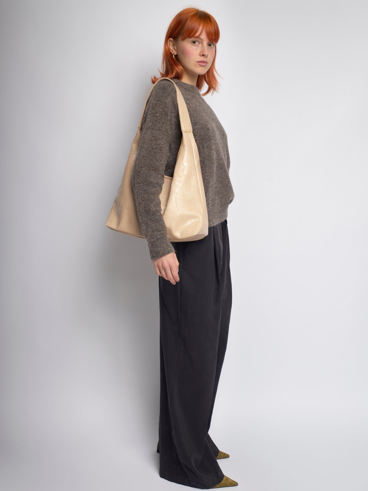 Scarlett Versleten Leren Retailertas