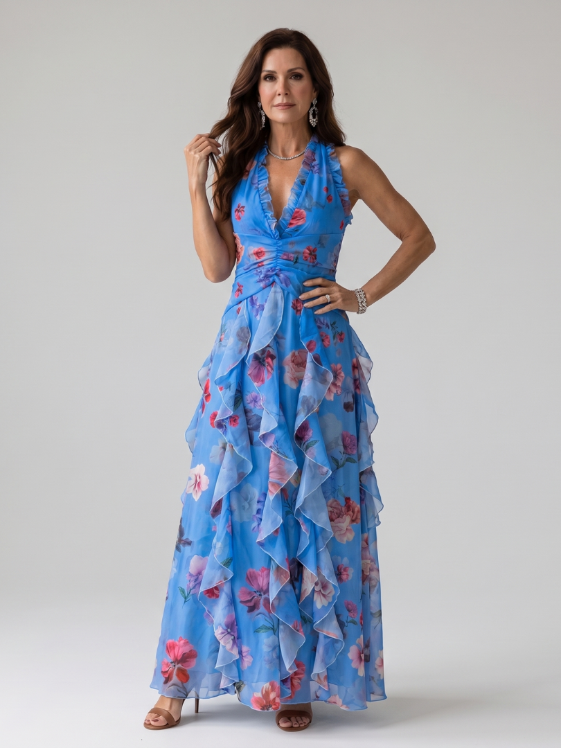 DAPHNE | Floral Maxi Jurk