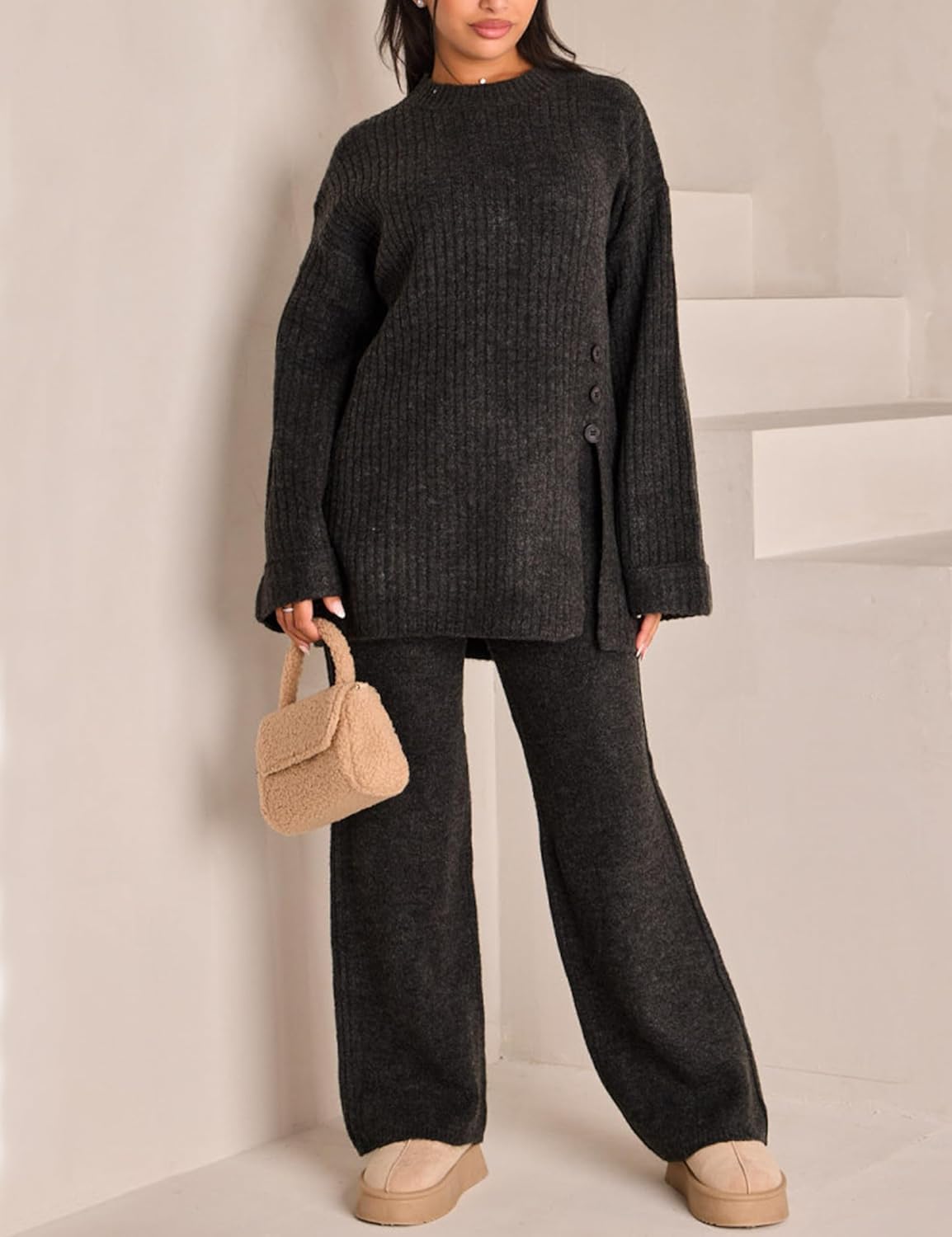 ESMEE - Gebreide Lounge Set