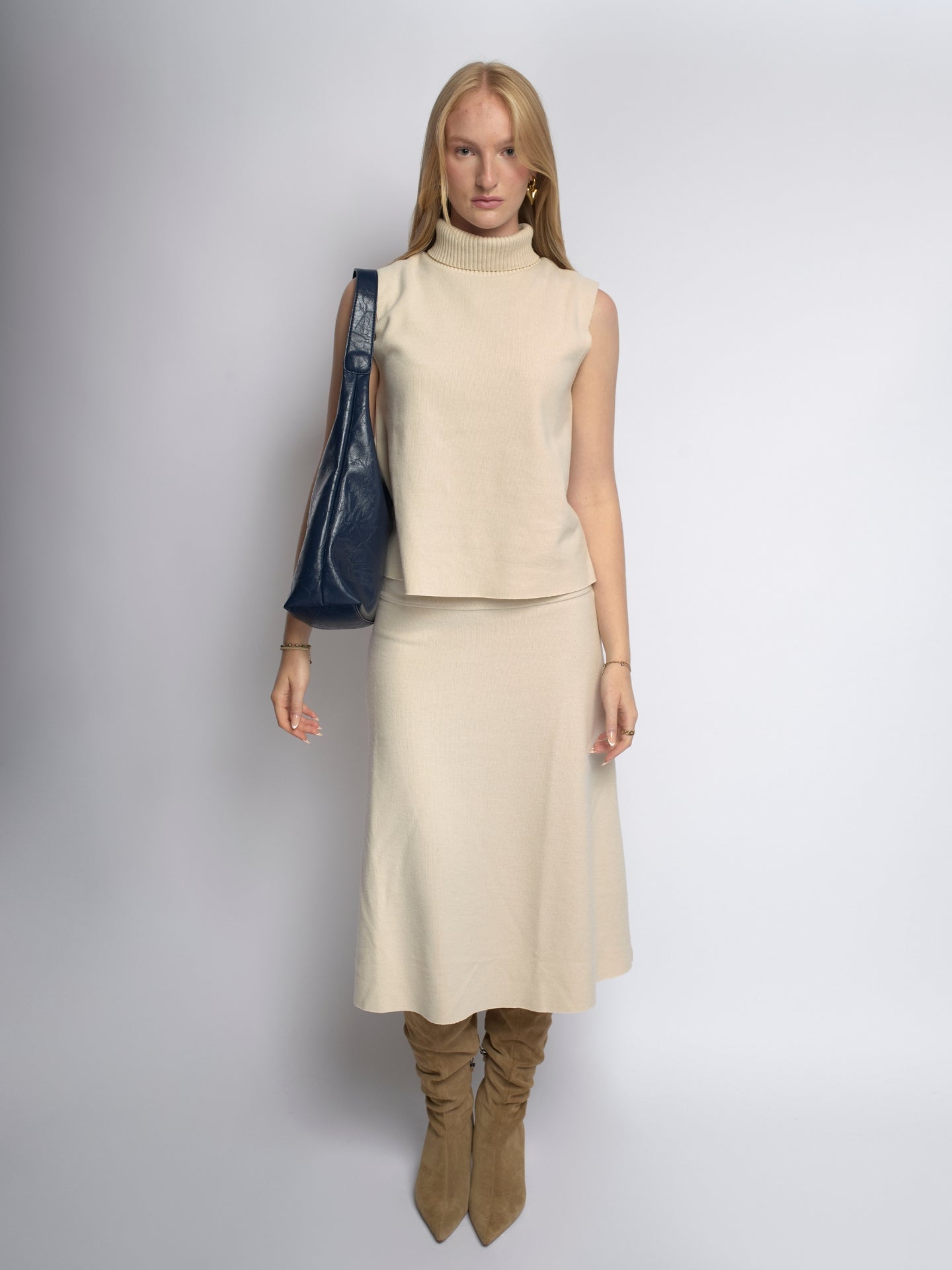 Scarlett Versleten Leren Retailertas